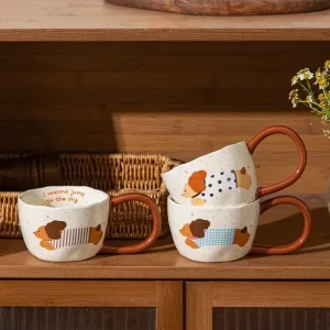Tasse en céramique 300ml motif chiot